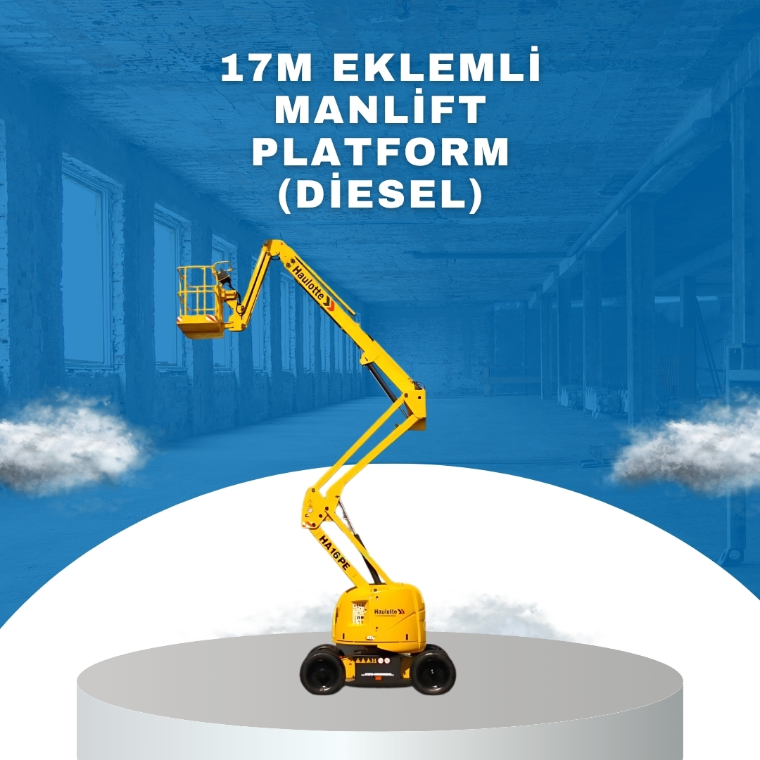 17m eklemli manlift platform diesel