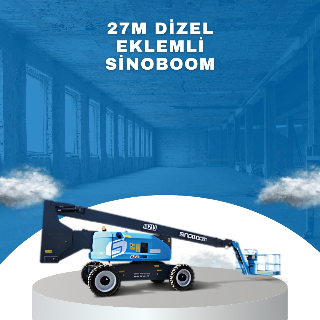 27m 4x4 dizel eklemli sinoboom