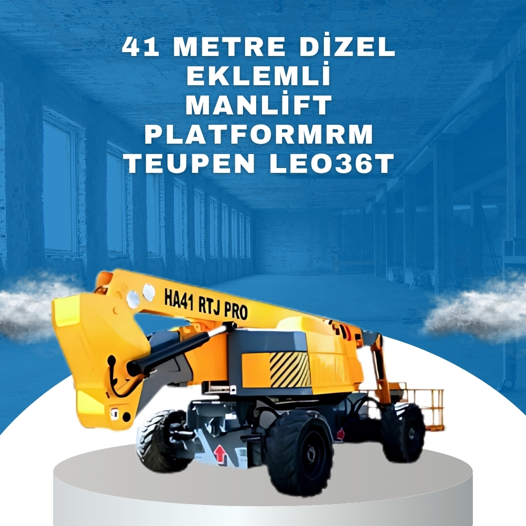 41 metre dizel eklemli manlift platform