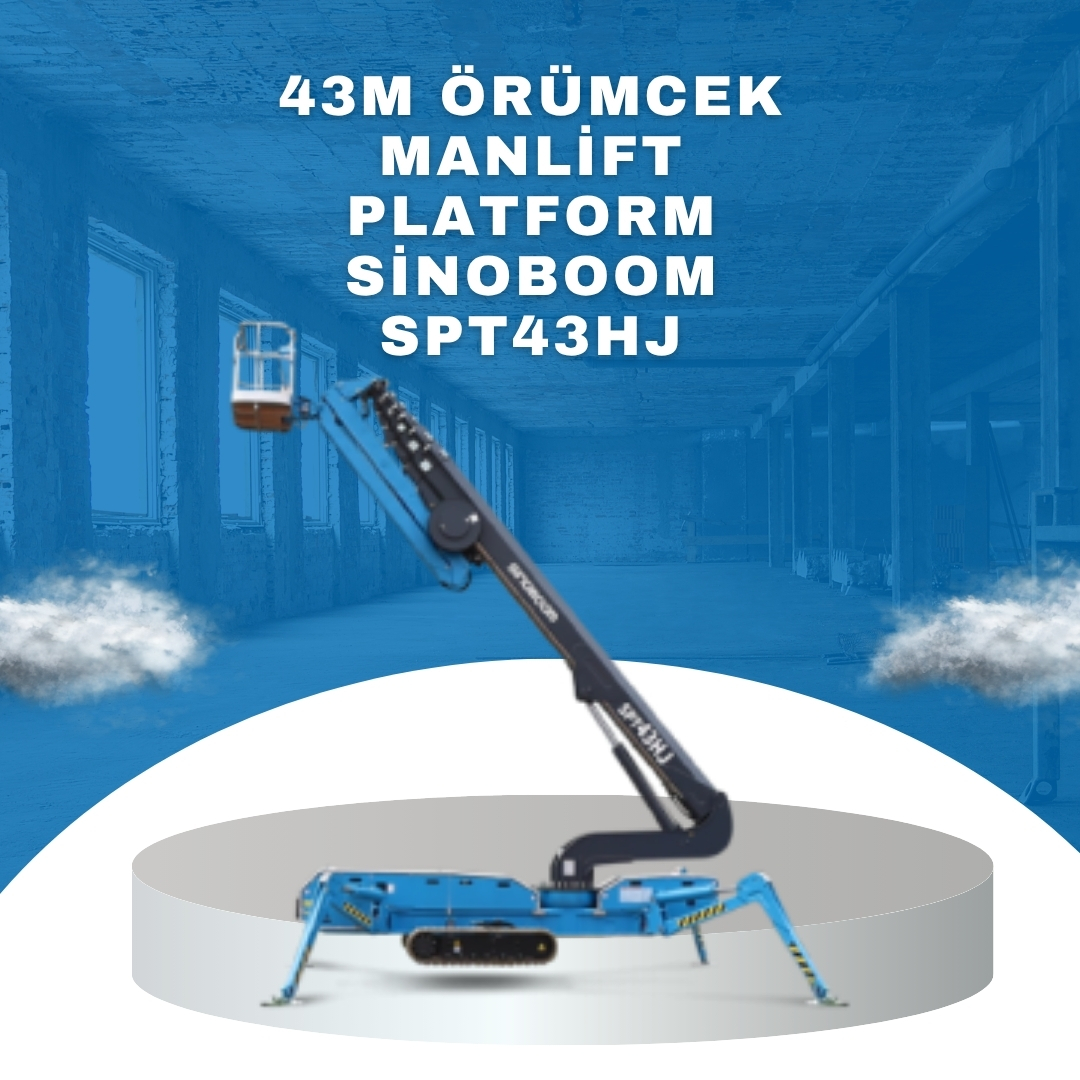 43m orumcek manlift platform sinoboom spt43hj